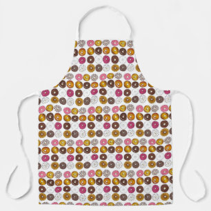 Donut Dozen Doughnuts Junk Food Breakfast Brunch Apron