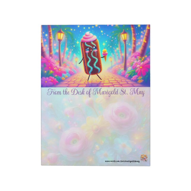 Donut Dreams Notepad (Rotated)