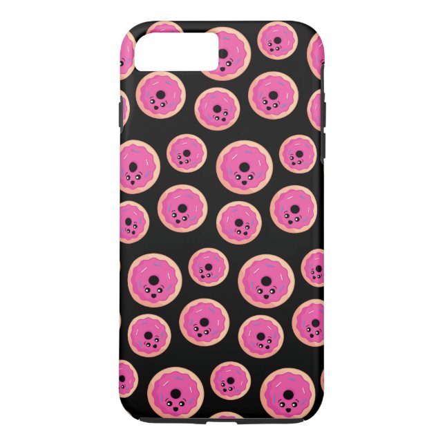 Donut Face Kawaii Food Art Case-Mate iPhone Case (Back)