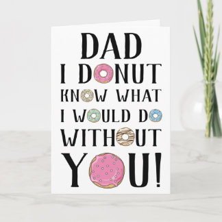 Donut Father's Day Card