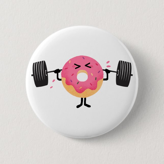 Donut fitness button (Front)
