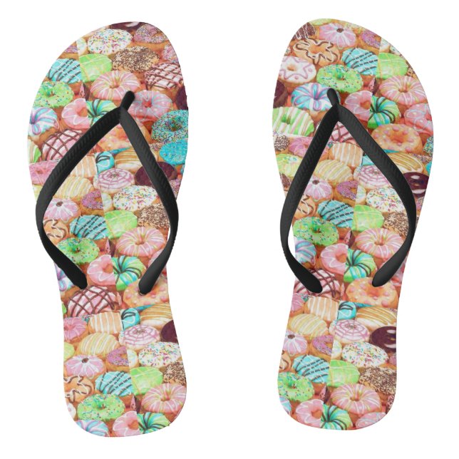 donut flip flops (Footbed)