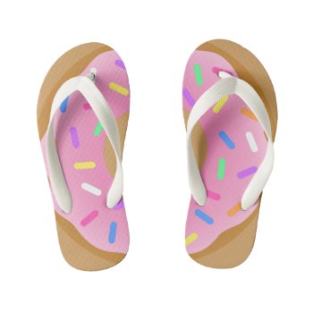 Donut Flip Flops by K_Morrison_Designs at Zazzle