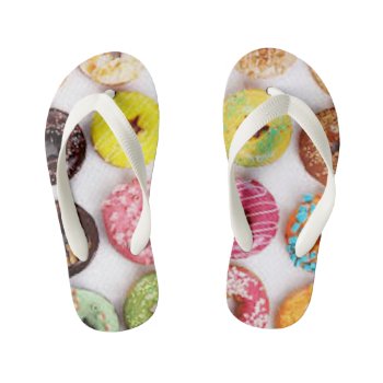 Donut Flip Flops For Kids by IFunky at Zazzle