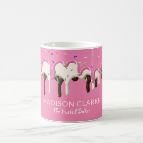 Donut Frosting Sprinkles Baker Bakery Coffee Mug