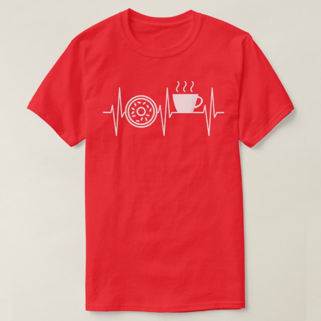 Donut  Funny Coffee Lover Doughnut Donut Lover  T-Shirt (Design Front)