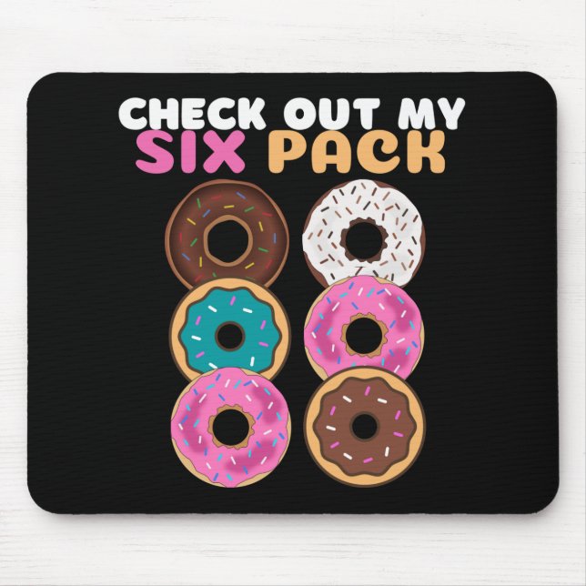 Donut Funny Mouse Pad (Front)