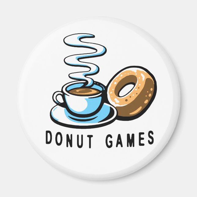 Donut Games Magnet (Front)
