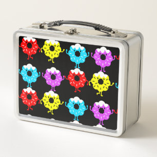 Donut Gifts And Decor Metal Lunch Box