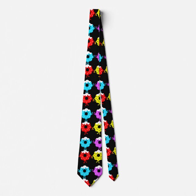 Donut Gifts Neck Tie (Front)