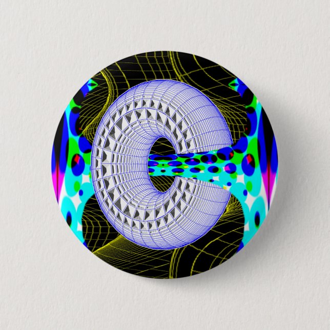 Donut gone wild button (Front)