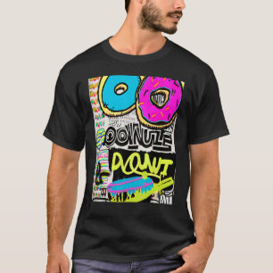 Donut Graffiti Pop Costume Kids Women Men 1 T-Shirt