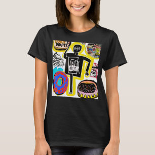 Donut Graffiti Pop Costume Kids Women Men 2 T-Shirt