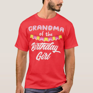 Donut Grandma Of The Birthday Girl T-Shirt