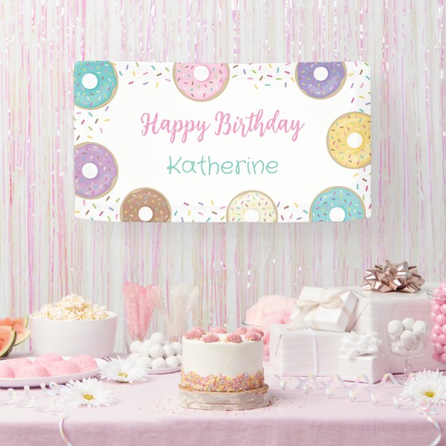 DONUT GROW UP  BANNER (Party)