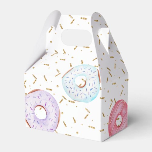 Donut Grow up Birthday  Favor Boxes