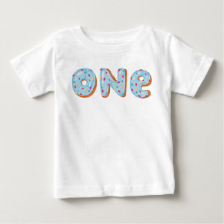 Donut Grow Up First birthday one Baby T-Shirt