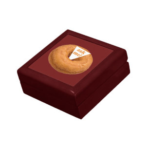 Donut Humor custom gift / jewelry box