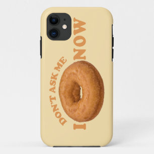 Donut Humor custom iPhone case
