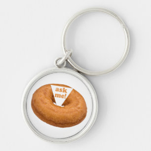 Donut Humor custom key chain