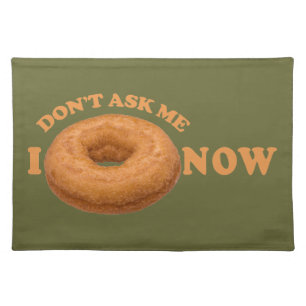 Donut Humor custom placemat