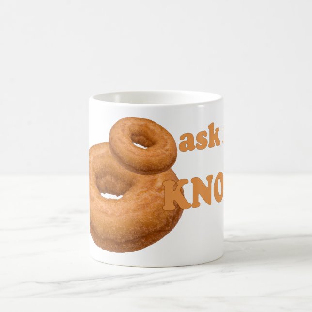 Donut Humor mugs – choose style, color (Center)