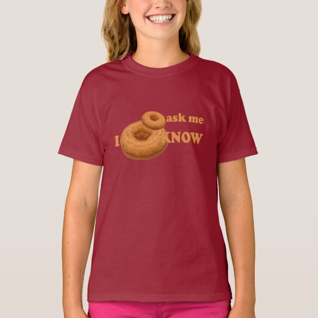 Donut Humor shirts – choose style, color (Front)