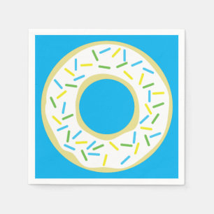 Donut Kid's Birthday Party Cute Napkins