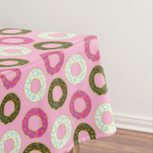 Donut Kid's Birthday Party Cute Tablecloth