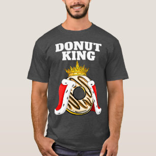 Donut King Donuts Funny Donut Lover Cute T-Shirt