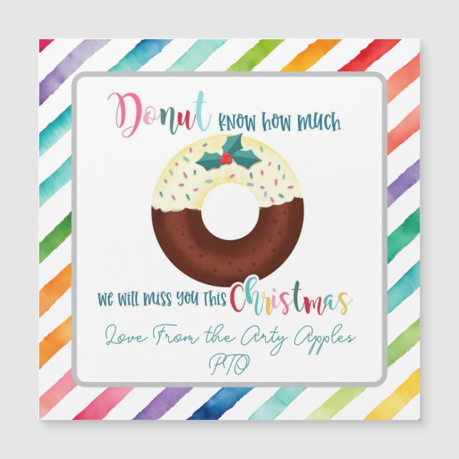 donut know how much we miss you this christmas (Front)
