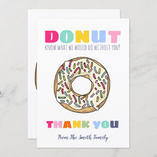 donut know what to do teacher gift CARD HOLDER