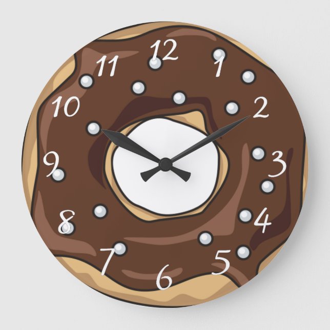 Donut Large Clock (Front)