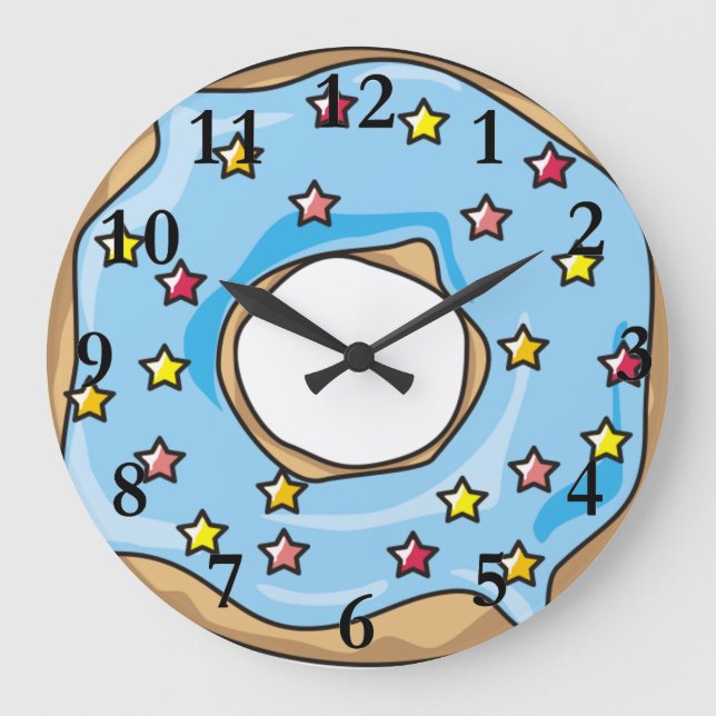 Donut Large Clock (Front)