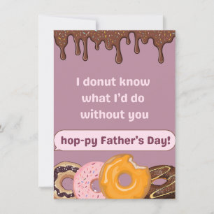 Donut Limited Father's Day Edition Invitation