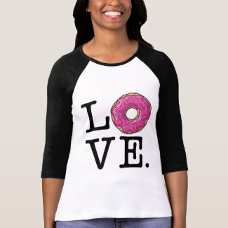 Donut Love Funny Food T-Shirt