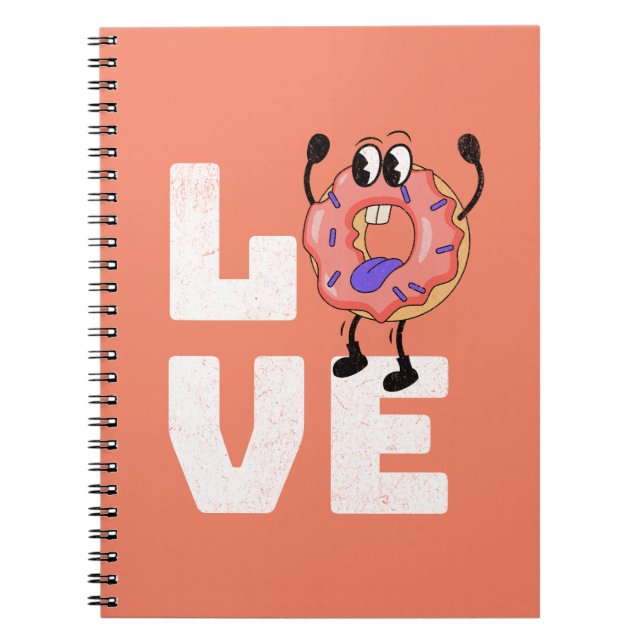 Donut love notebook (Front)