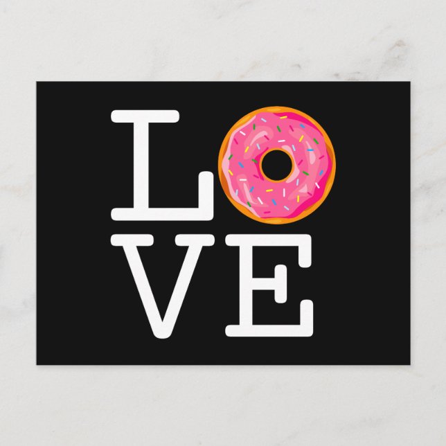 Donut Love Postcard (Front)