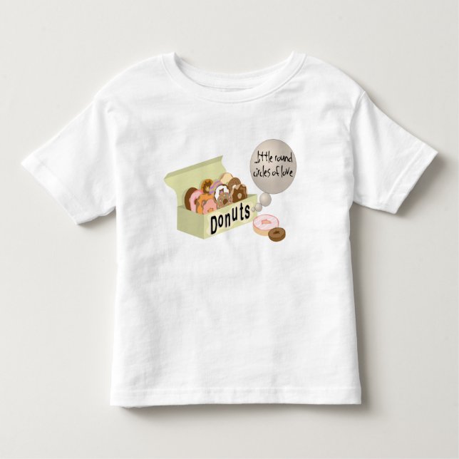 Donut LOVE  Toddler T-shirt (Front)