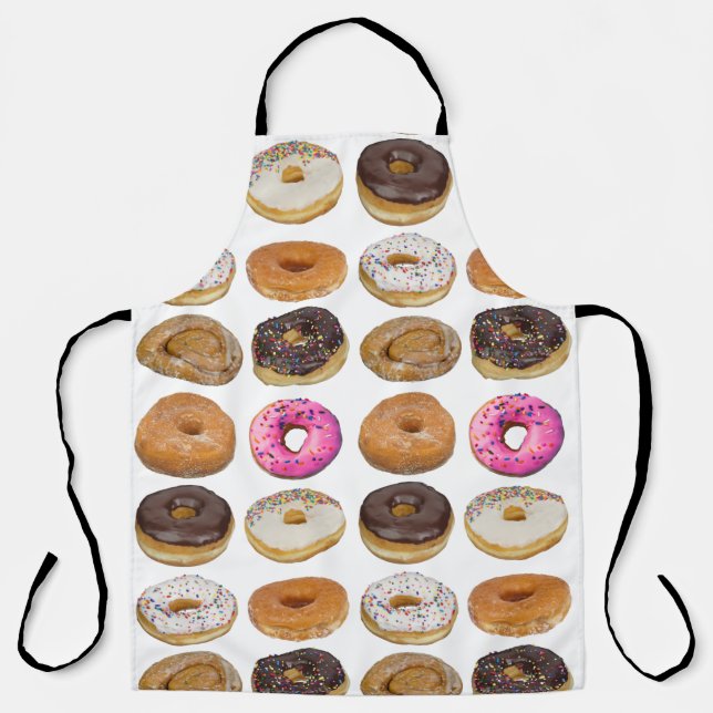 Donut Lover or Maker Donuts Bakery Apron (Front)