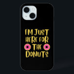 Donut Lover Phone Case<br><div class="desc">For all the donut lovers out there! Make sure your agenda is super clear with this funny,  bold phone case.</div>