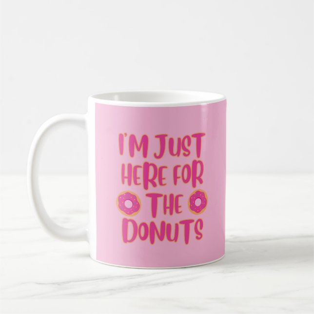 Donut Lovers Mug Pink (Left)
