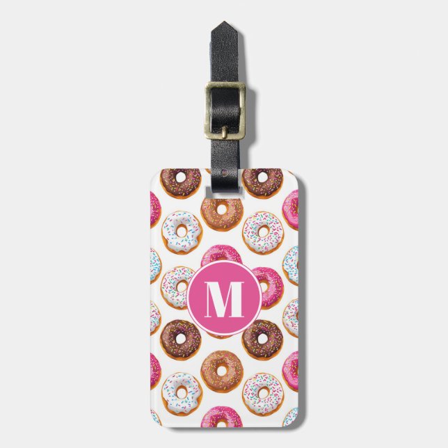 Donut Luggage Tag (Front Vertical)