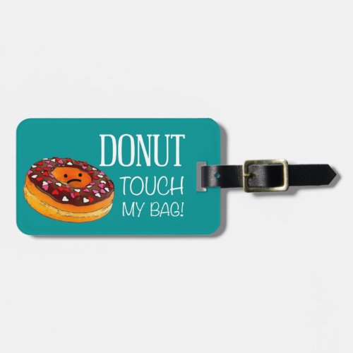 Donut Luggage Tag