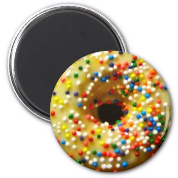 Donut Magnet by WarmCoffee at Zazzle