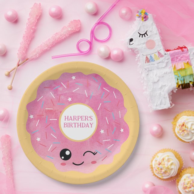 Donut Miss Out Paper Plates (Party)