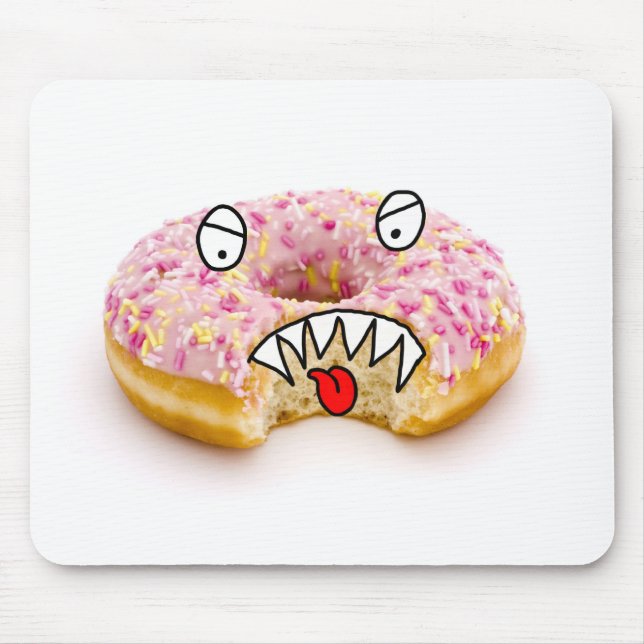 donut monster mouse mat (Front)