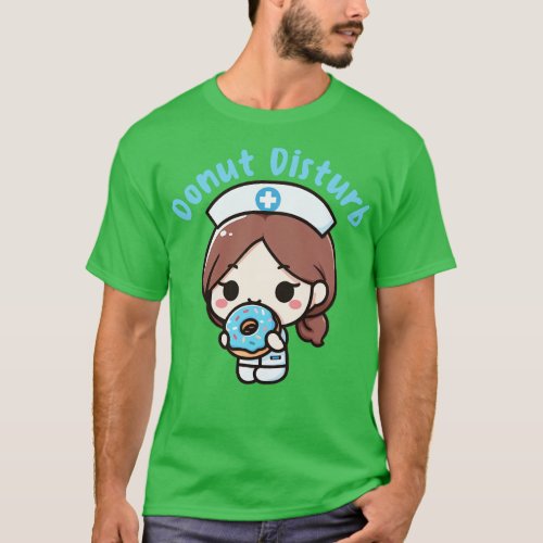 Donut Nurse Funny T_Shirt