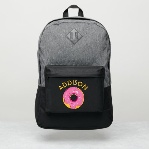 Donut Pack  Custom Name and Color Port Authority Backpack