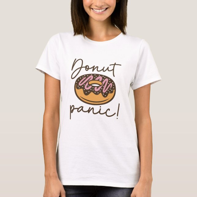 Donut Panic T-Shirt (Front)